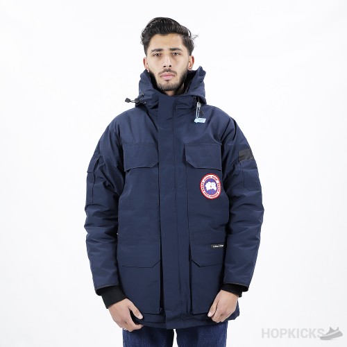 Michigan Sleeveless T Shirt Canada Goose Expedition Parka Heritage blue High end Batch